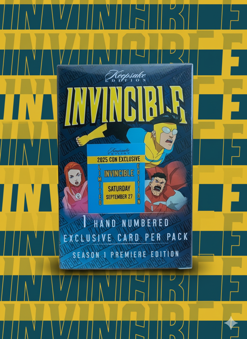 2025 Keepsake Invincible Season 1 Premier Edition LA Comic Con Exclusive Box