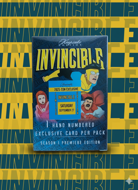 2025 Keepsake Invincible Season 1 Premier Edition LA Comic Con Exclusive Box