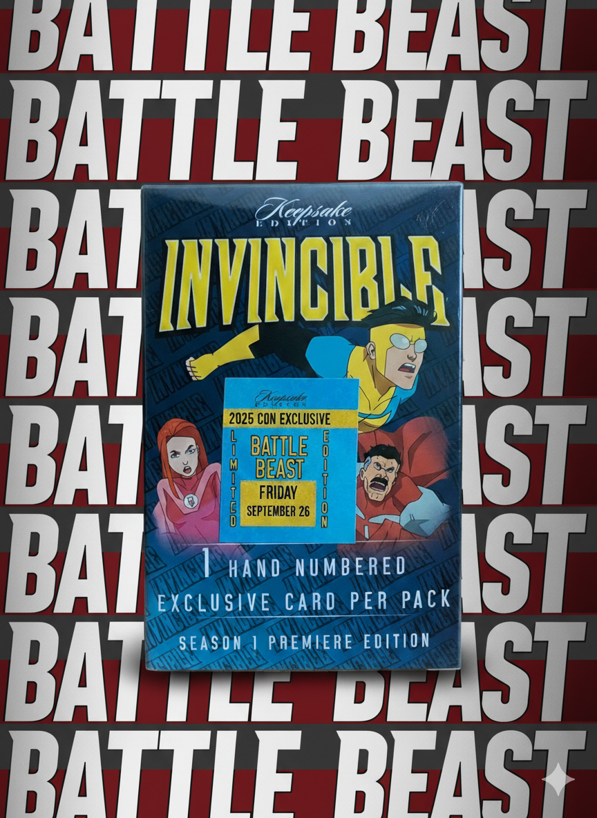 2025 Keepsake Invincible Season 1 Premier Edition LA Comic Con Exclusive Box