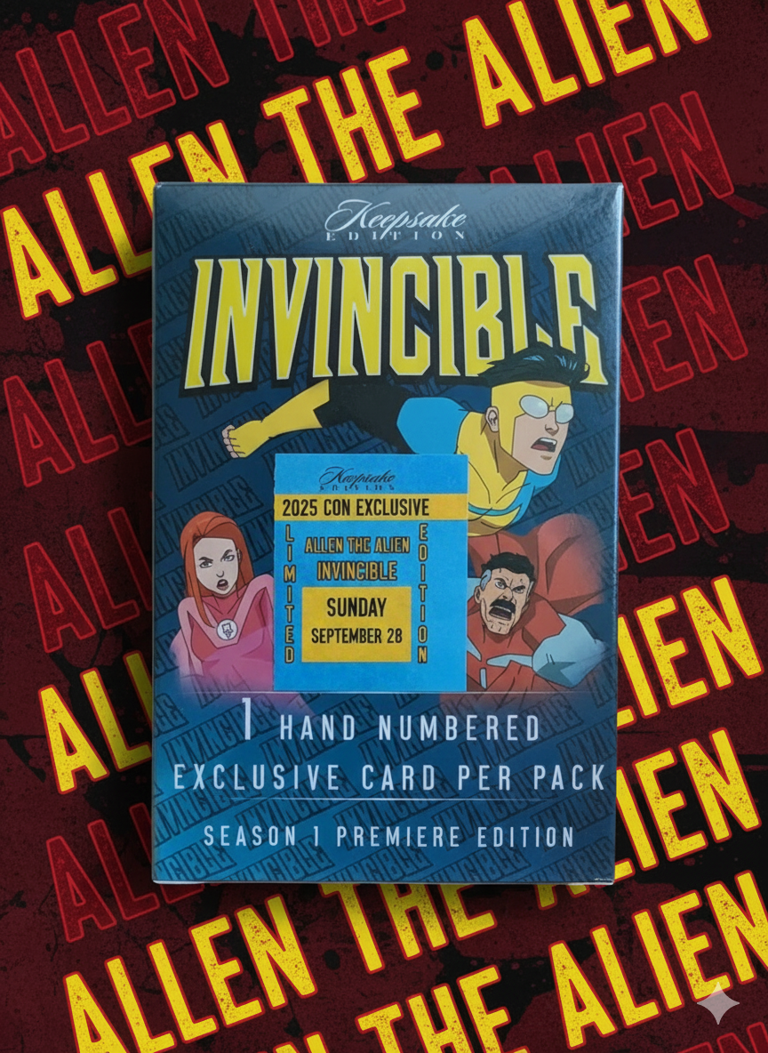 2025 Keepsake Invincible Season 1 Premier Edition LA Comic Con Exclusive Box