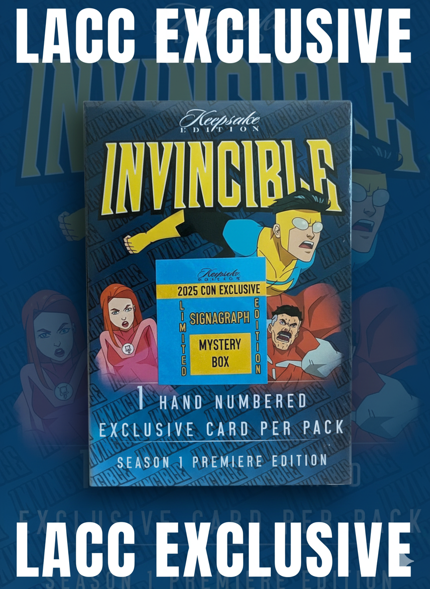 2025 Keepsake Invincible Season 1 Premier Edition LA Comic Con Exclusive Box