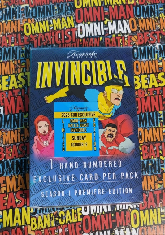 2025 Keepsake Invincible Season 1 Premier Edition NYC Comic Con Exclusive Box