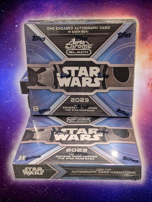 2023 Topps Star Wars Chrome Black